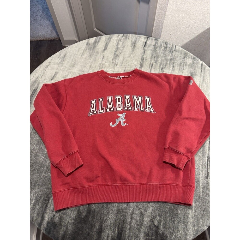 Vintage Y2k University Alabama Sweatshirt Crewneck Crimson Tide Sweater Size L